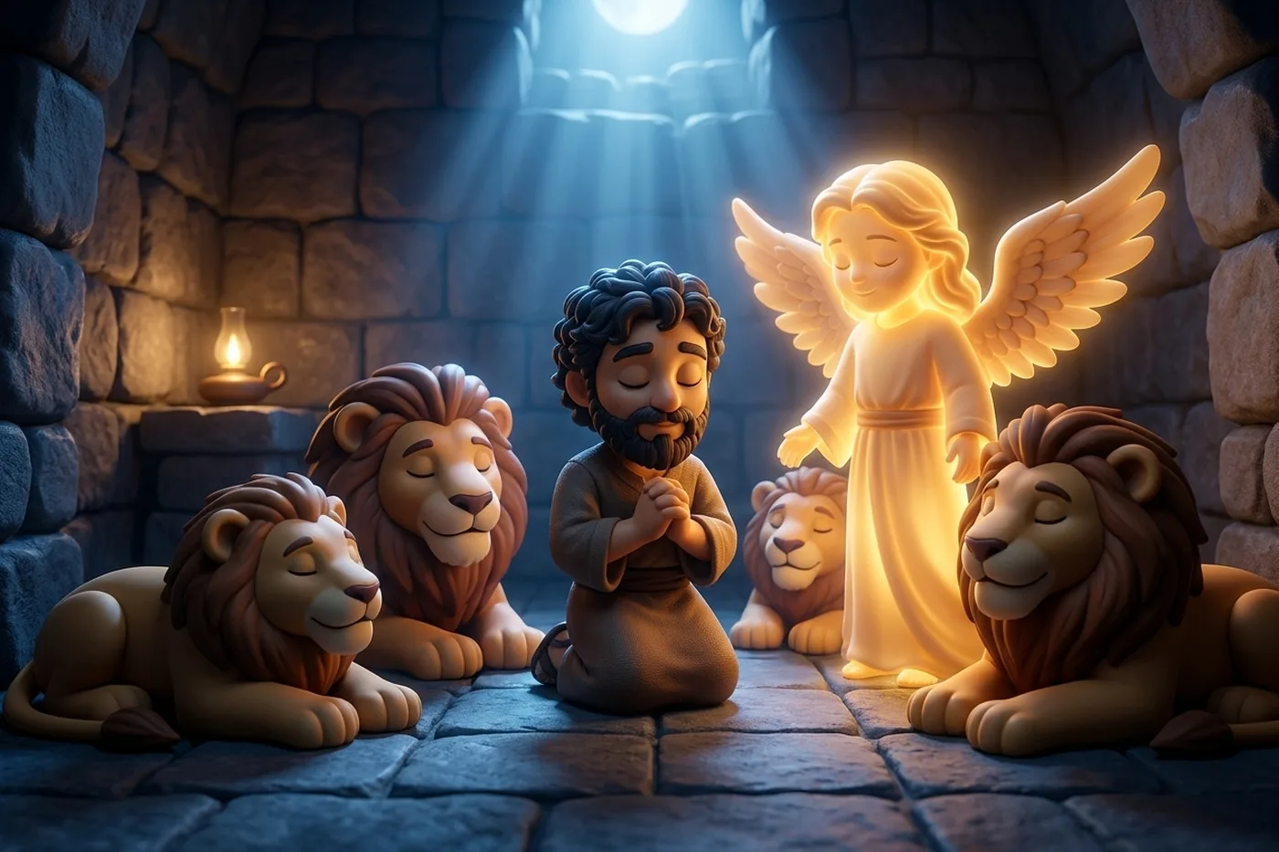 Daniel in the Lions' Den