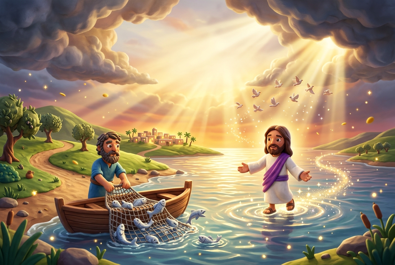 JUniverse: The Journey — Jesus walking on the Sea of Galilee