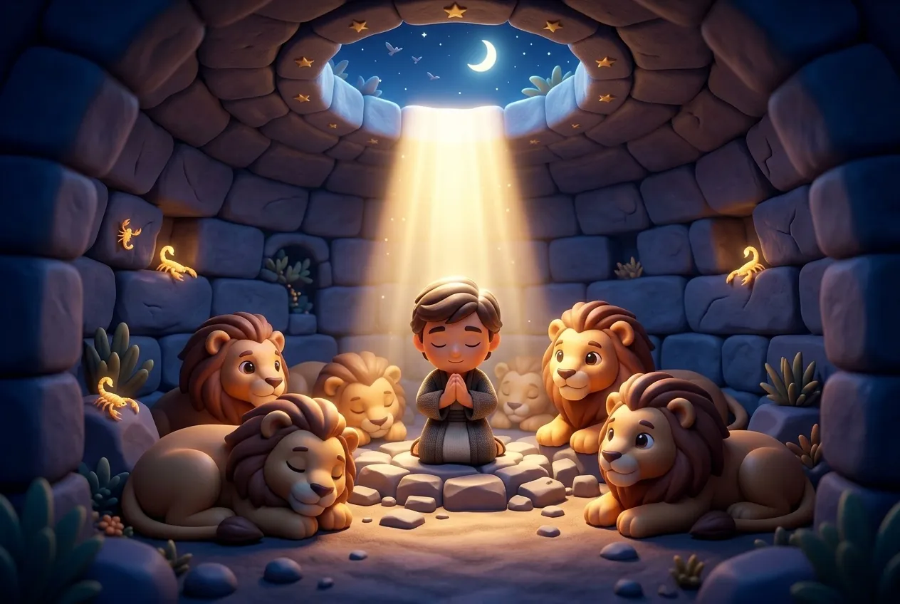 Daniel — Bible scene