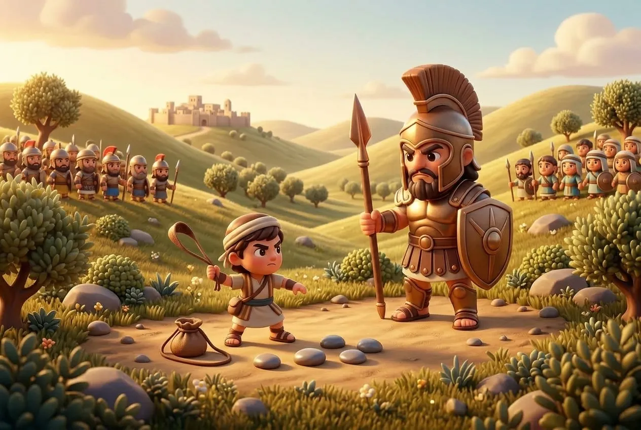 David — Bible scene
