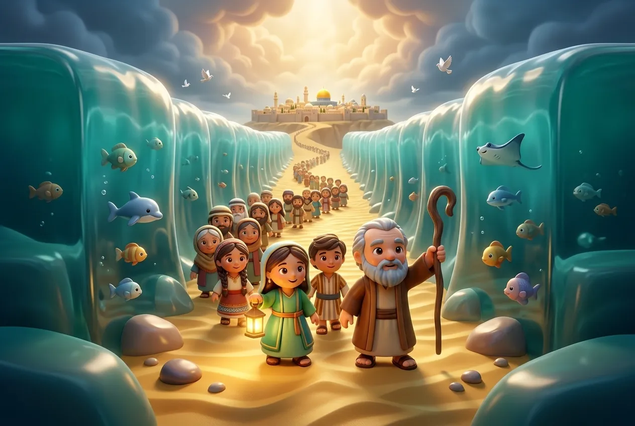 Moses — Bible scene